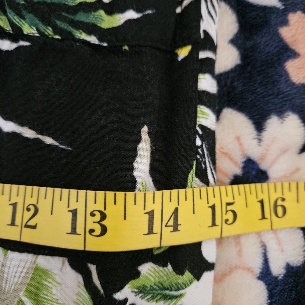 Ruby Rocks Tropical Print Jumpsuit MEDIUM - Picture 5 of 6